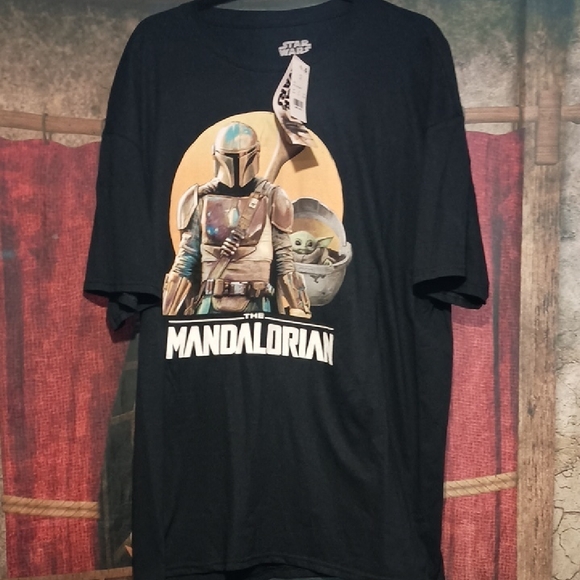 Star Wars Other - Star Wars Black Mandalorian Short Sleeve Tee